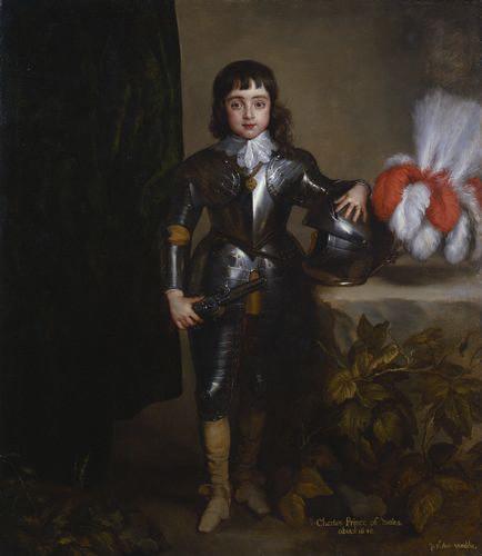 Anthony Van Dyck Charles II as child